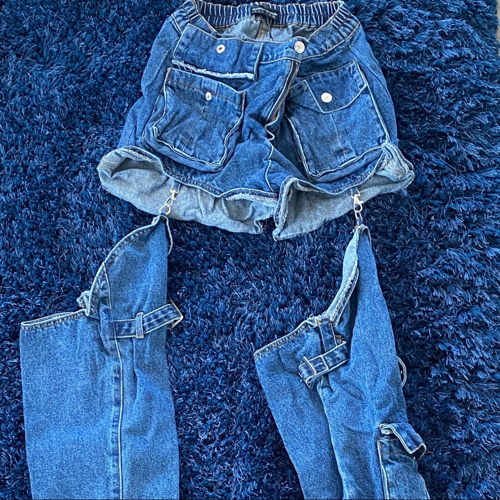 Multi purpose jeans /shorts